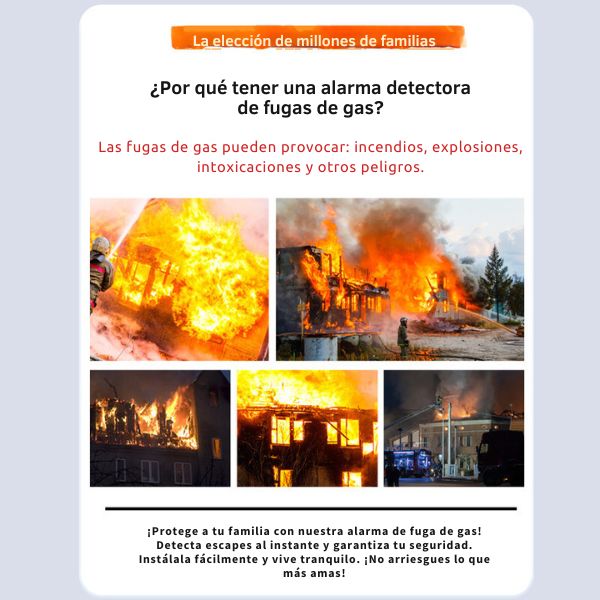 Miniatura 4 de ALARMA DETECTORA DE GAS NATURAL